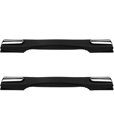 Housses Poignée Valise Wjelet Lot De 2 - Protection Antidérapante Noir Et Argenté - Universelles