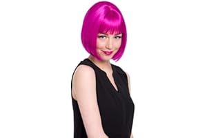 Folat 26505 – Perruque Victoria Naturel – Taille Unique – Fuchsia