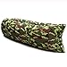 Produktbild TZZ Aufblasbares Sofa Sand faules tragbares Schlafsack Recliner Luft Schlafsofa mit Tragetasche einziehbar, Sommer Camping, Strand, Angeln, Reisen Wasserdicht Haltbar 8 Farben Optional (Farbe : Camo)