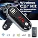 Produktbild Big-Mountain Drahtloser Bluetooth Transmitter, Wireless Radio Adapter Dual USB-Ladegerät, MP3 Player Freisprecheinrichtung Auto Kit, FM Übermittler TF SD Remote