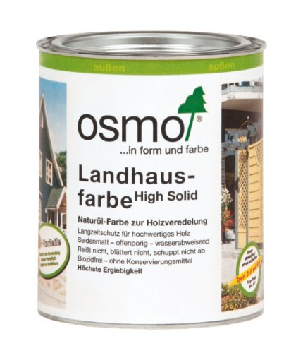OSMO Landhausfarbe lichtgrau 2735 0,75 L - 2