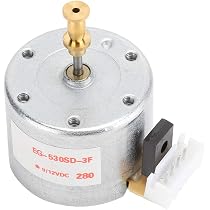 Moteur 6-12V Pour Tourne-disques Vinyle - Remplacement Pour Phonographe, Moteur Métallique Haute Qualité