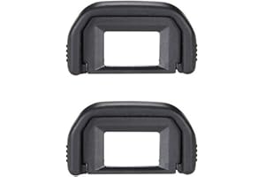 KOMET Visor Ocular de Goma para Canon EOS Rebel T5i T5 T4i T3i T3 SL2 SL1 XTi XS, 1100D 600D 550D 500D 450D 200D 100D cámara réflex Digital Equivalente a Canon Eyecup EF
