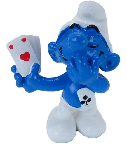 SCHLEICH Figur – Die Schlümpfe, Schülerlotse, Original Sammelfigur (ca. 1983-2000)