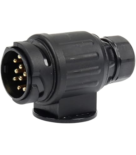 Adaptateur Prise Remorque 13 à 7 Broches - Pour Attelage Camion, Neuf