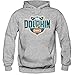 Produktbild Dolphin #8 Hoody | Herren | Super Bowl | Play Offs | Football Hoodies | USA | Kapuzenpullover, Farbe:Graumeliert (Greymelange F421);Größe:S