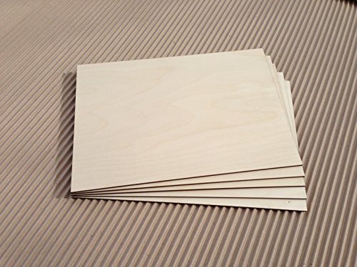 laserply Birke Sperrholzplatte A4 Blatt 25 Stück - 3