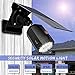 Produktbild gfjhgkyu Motion/Lichtsensor,Solaranlagen,wasserdicht,Kamerastation 10 500LM 5W wasserdicht Outdoor Motion Sensor Solar Spotlight Flood Lampe