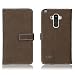 Produktbild Handy Tasche LG G4 Stylus LS770, Lifeepro [Kartensteckplätze] Mit PU Leder Ultra Dünne Klapp-Handy Tasche magnet handytasche bookstyle Flip Case für LG G4 Stylus LS770(Braun)