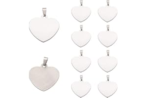 PH PANDAHALL PandaHall Étiquette vierge en acier inoxydable