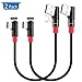 Produktbild USB-Typ-C-Kabel,SUNGUY [2 Stück] Nylon geflochtenes USB-Kabel 0,5 M/1,6 Fuß Bei 135 Grad für USB C Schnellladekabel mit einzigartigem 90-Grad-Design für Galaxy S8,S8 Plus,Google Pixel 2XL,ZTE Zmax Pro Z981,Nexus 6p,LG G6