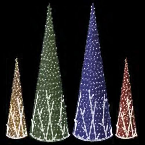 prilux – Branches Cone Gold 450 cm