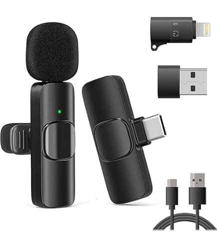 Kit éclairage Vidéo Temery - Lumière Rechargeable Dimmable Avec Clip Pour Ordinateur