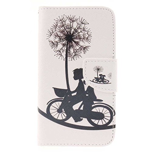 Samsung Galaxy S5 Mini Hülle, BoxTii® Schutzhülle + Frei Hartglas Displayschutzfolie, PU Leder Hülle mit Kartenfächern Magnetverschluss und Ständer Funktion für Samsung Galaxy S5 Mini, Kratzfeste Weiche Lederhülle Flip Wallet Ledertasche Wickelfalz Handyhülle mit Silikon Rückschale Case Cover für Samsung Galaxy S5 Mini (#12 Schwarz)