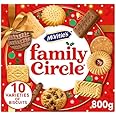 McVitie's Family Circle 2 x 10 premium varities Assortment of Creams Chocolate Jam & Sweet Biscuits 800g single pack Bulk cookies Perfect for Gifting on Christmas, Birthday to Mum, & Dad by zamfoods