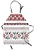 Produktbild Lunarable, Russische Rushnik Blumenarrangement Osteuropa Folklore Ornaments, Unisex Küche Latzschürze mit verstellbarem Hals zum Kochen Backen Garten Königsblau Schwarz Rot