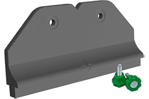 3DHerb Adaptateur compatible avec Festool Domino DF500 / DF700 / XL/EQ-Plus rail de guidage indispensable, montage sans outil sur la fraise à cheville - Fabriqué en Allemagne