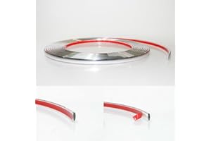 BOLOROMO 7mm Chrome Styling Strip Trim Car Van Truck Pickup Boat 5 metre Tuning