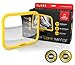 Baby Car Mirror ? WHY SAFETY YELLOW? CLICK TO SEE ? THE #1 safest rear view baby seat mirror for rear facing baby seat , easy install onto car rear seat headrest , fully adjustable with tilt and turn function , shatterproof , anti-judder mount , PREMIUM SAFETY PRODUCT ? BONUS Baby on Board sign BONUS ?