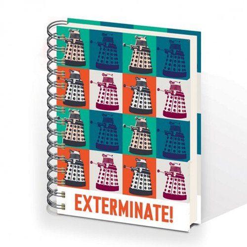 Preisvergleich Produktbild Doctor Who Exterminate A5 Notebook