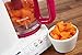 Andrew James Digital Baby Food Maker In Raspberry Pink - 2 Year Warranty - 2 in 1 Compact Blender And Steamer To Cook And Puree Food