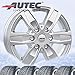 Produktbild 4 Winterräder Autec Quantro 6,5x16 ET44 5x114,3 Brillantsilber mit 215/65 R16C 109R Hankook Winter RW06 Silica 8PR für Opel Vivaro