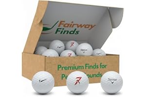 Fairway Finds 20 pack Mixed Golf Balls – A/B Assorted Premium and Budget Lake Balls