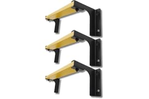 Échelle Murale ISOP à 3 Barreaux – Largeur 4 cm, Décalage 10 cm, Longueur 31 cm – Fer Épaisseur 1 mm – Fixation Murale, Résistante aux Intempéries – Escabeau Robuste pour Intérieur et Extérieur