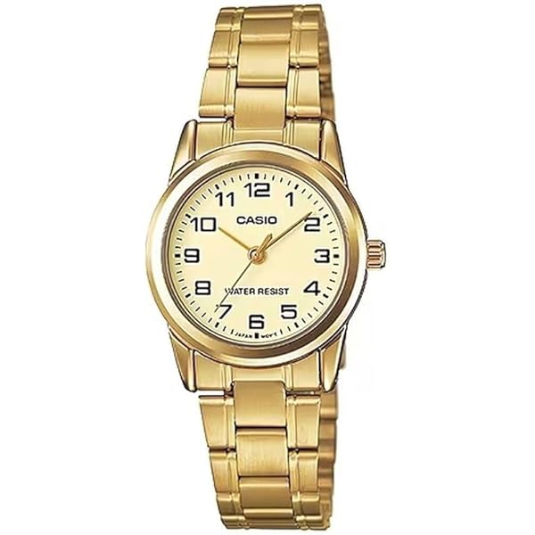 Orologio Casio Uomo MTP-V004D-2B, Quarzo Classico, Cassa In Ottone, Cinturino Acciaio Grigio, Quadrante Blu, Datario - 2