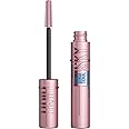 Maybelline Mascara Lash Sensational Sky High Waterproof Volumizing and Thickening Eyelash Lengthening. Flake Free Formula, 01 Black