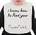 Price comparison product image I know how to find your power point Organic Bib W/ Ties| 100% Organic Ring-Spun Combed Cotton| Soft & Comfortable Bib Made W/ Eco-Friendly Materials| Unique Baby Clothing By Bang Bangin Medium