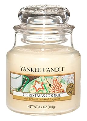 Yankee Candle Bougie parfumée Christmas Cookie - parfum Yankee authentique.
