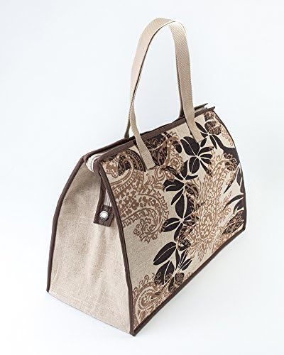 Artecobags Insulated XL Jute Cotton Tote Bag - Bali by Artecobags