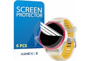 MIHENCE Screen Protector Compatible for Garmin Forerunner 570-42mm Smartwatch Film, TPU HD Screen Protector [Pack of 6]
