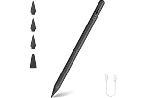 XIRON Lápiz para iPad 2018-2023, Recarga Rápida, Función de Inclinación, Rechazo de Palma, Stylus Pencil Compatible con Apple iPad 10/9/8/7/6 Gen, iPad Pro 11"/12.9", Air 3/4/5, Mini 5/6