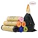 Produktbild Kordelzug Kunststoff Trash Taschen Garbage Müllsack Müllbeutel für Badezimmer Küche Wohnzimmer 5–7 Liter Mülleimer Multi Farben 120 Stück/Pack, plastik, multi, 45*55cm-17.7*21.7"