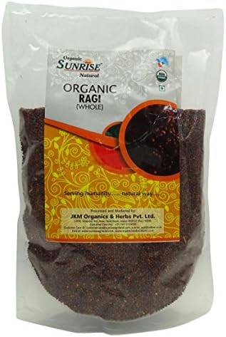 Organic Sunrise Natural Healthy Finger Millet (Ragi ) 17.6 Ounce - Usda Certified