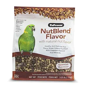 ZuPreem NutBlend? Flavor Avian Diets Medium & Large Bird Food - 1.5 kg