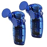 Freistehender Standfuß Sure Travel Mini-Ventilator, tragbar, batteriebetrieben, 2 Stück