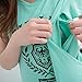 Bearsland Women's Breastfeeding and Nursing Ice Silk Summer Top Green UK Size 14-16