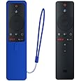 Willy Silicone Case for Xiaomi Mi Box S Remote - Shockproof, Skin-Friendly, Anti-Lost, Dirt-Proof - Blue