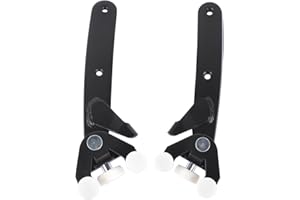 NSGMXT Guida a rulli per porta scorrevole Set inferiore sinistro+destro compatibile con Ca-ddy 3 4 04-15 2K0843397 2K0843398