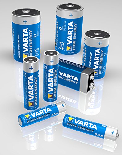 Varta High Energy AA Mignon LR06 Alkaline Batterie (geeignet für Spielzeug Taschenlampe Controller und andere batteriebetriebene Geräte) 8er Pack - 4