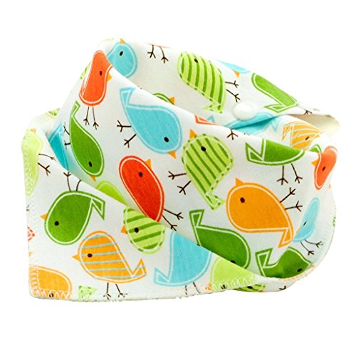 JT-Amigo 10er Set Baby Bandana Lätzchen Halstuch, Baumwolle, verschiedene Motive - 4