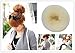 CareforYou® Children Kids Girls Ballet Dance Hair Bun Donut Ring Shaper Hair Styler Maker Doughnut Former Sponge PACK OF 2 SIZES Small & Medium (Beige)