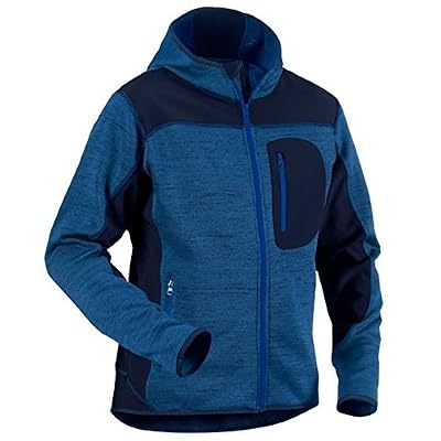 Blakläder ‘Blåkläder 4930 67 49302117 Gilet de travail en tissu Softshell tricoté, XL, bleu marine
