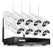 Produktbild ZOSI 8CH 960P HD Wireless Überwachungskamera System ohne Festplatte 8CH 1080P HDMI NVR Recorder mit 8x 1.3MP 960P Drahtlos Outdoor Kamera Set, 30M IR Nachtsicht