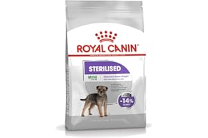 Royal Canin CCN Stérilisé Mini | 3 kg | Aliment Complet pour Petits Chiens | pour Chiens Adultes et castrés de Petite Taille ayant Tendance à Prendre du Poids | Croquettes