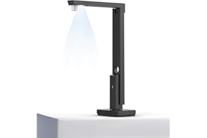 CZUR Lens 1200 Pro Scanner Mobile per Documenti, Scansione Fino a A4, 330DPI, 60PPM, Alta Risoluzione da 12MP, Multilingue OCR per Windows e macOS