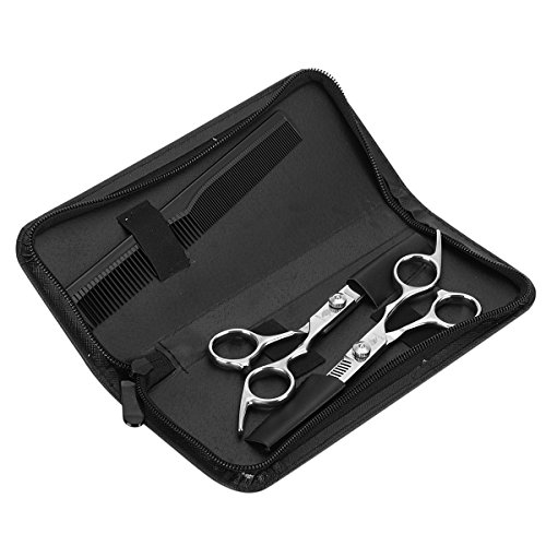 LAOYE Friseurschere Set 3 er Scherenset Haarschere Haarschneideschere Etui mit einseitiger Mikroverzahnung - 7